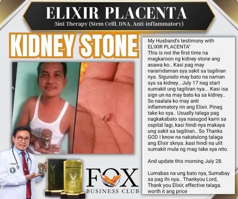 Elixir Placenta kidney Stone gfox